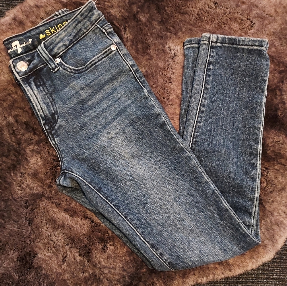 Girls Youth ~ 7 For All Mankind ~ The Skinny Jeans